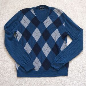 M&S Blue Harbour 100% Wool Sweater Size L